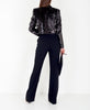 PINKO Giacca spencer in full paillettes 'Maracuja' 1N13J4 7569
